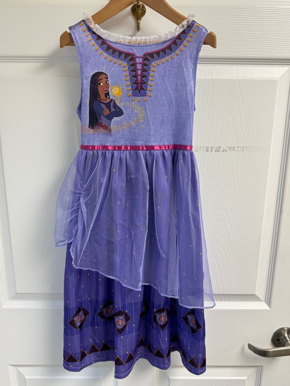 Wish Asha Star And Purple Girls' Storybook Princess Costume Dress Halloween 6